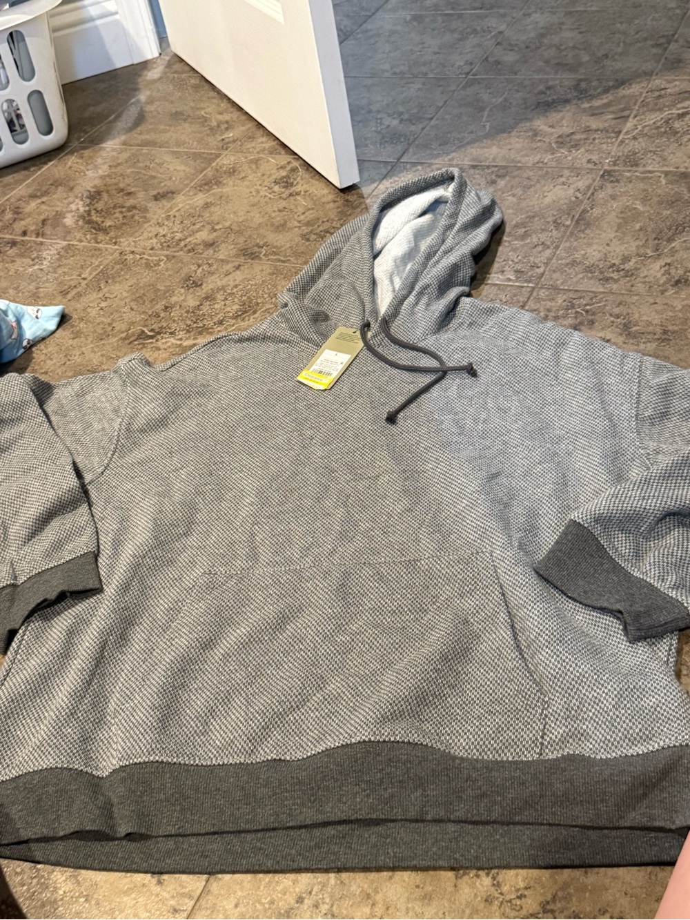 🥗Men's Gray Hooded Sweatshirt super soft
